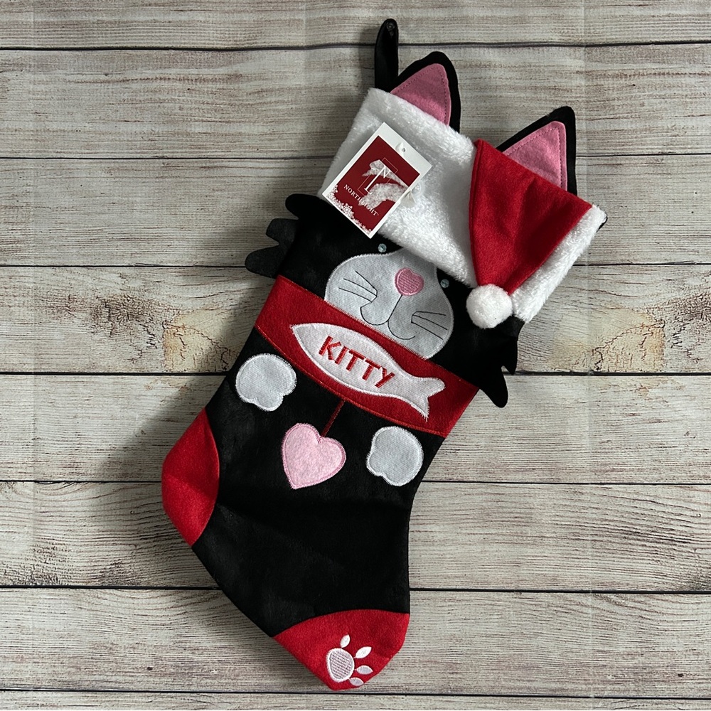 🆕Kitty Cat Christmas Stocking